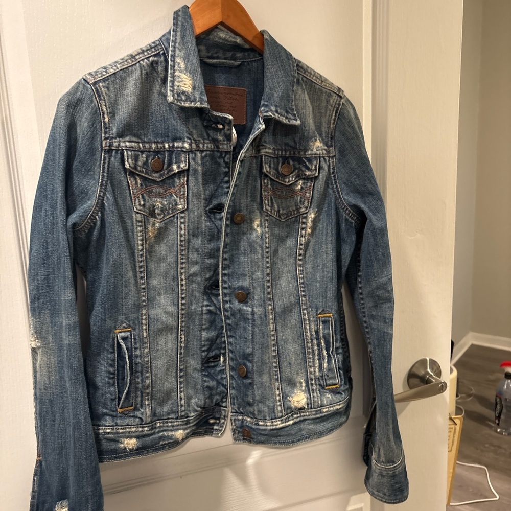 Abercrombie & Fitch Blue Jean Jacket